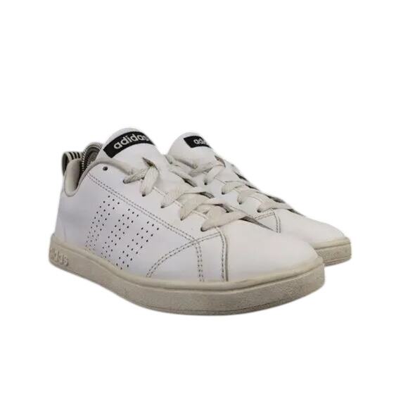 Adidas Shoes Womens 6 Sneakers Casual Lifestyle Athletic White Lace Up Low Neo